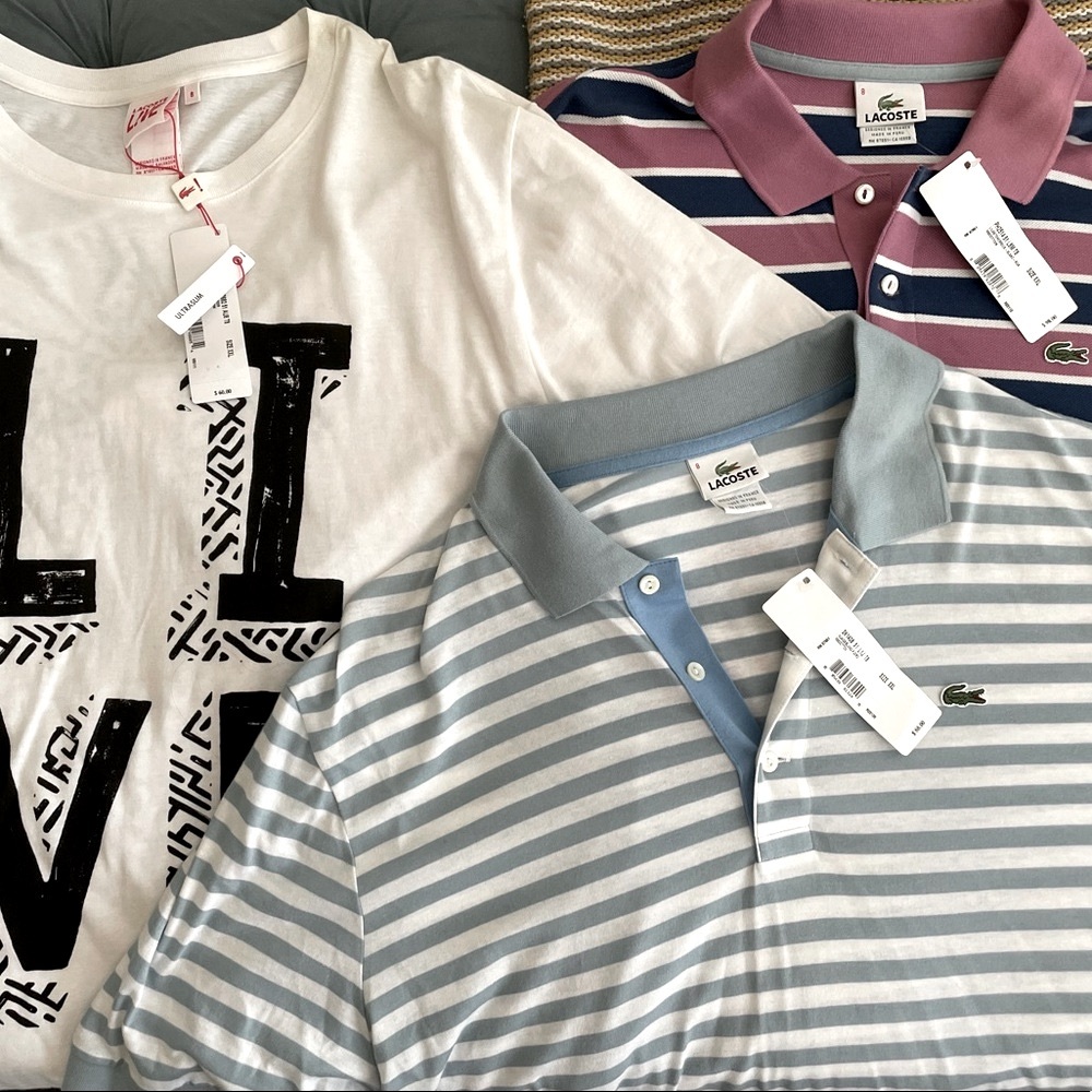 NWT Men’s Lacoste Bundle!